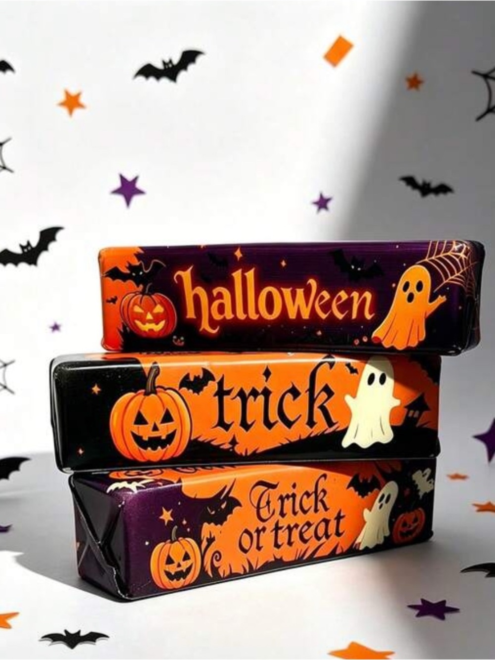 3 pc Halloween Trick or Treat Party SQUISHY - kids
